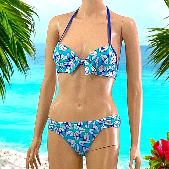 Aerie Maillot de Bain “Bridget” Floral Two Piece Bikini Set - Picture 4 of 16